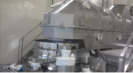 振动流化床干燥设备的结构 振动流化床